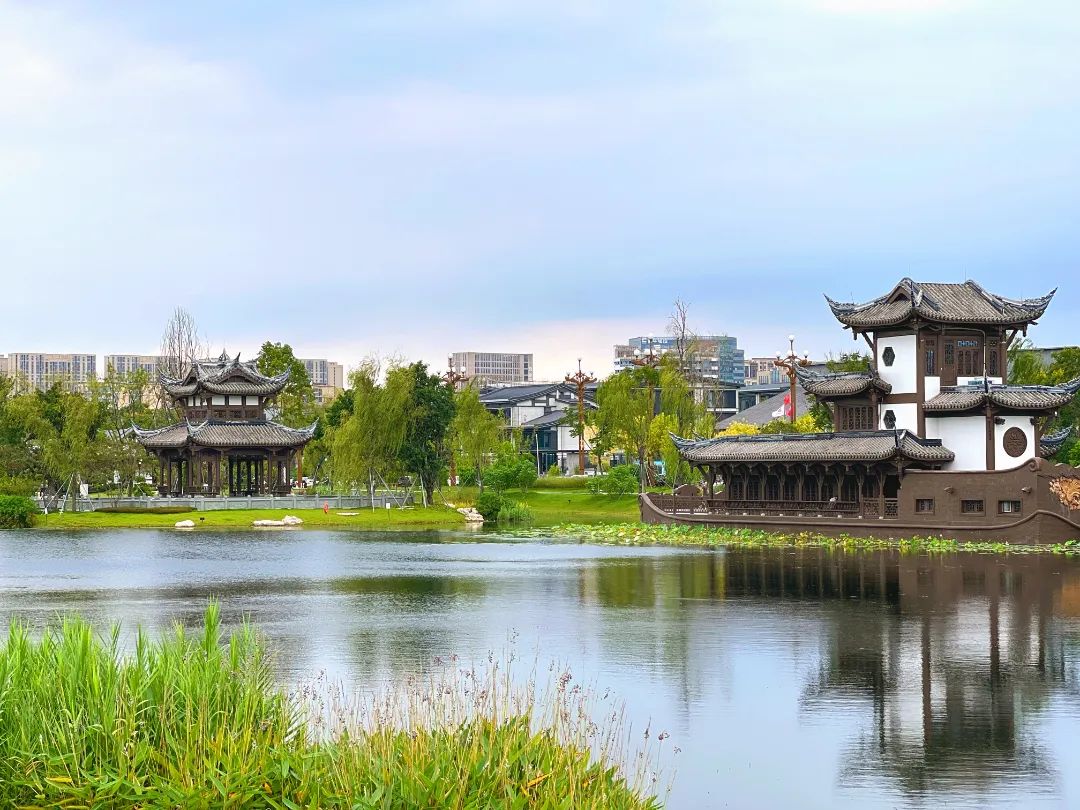 行業(yè)媒體成都世園行丨天府藝術(shù)公園蜀園